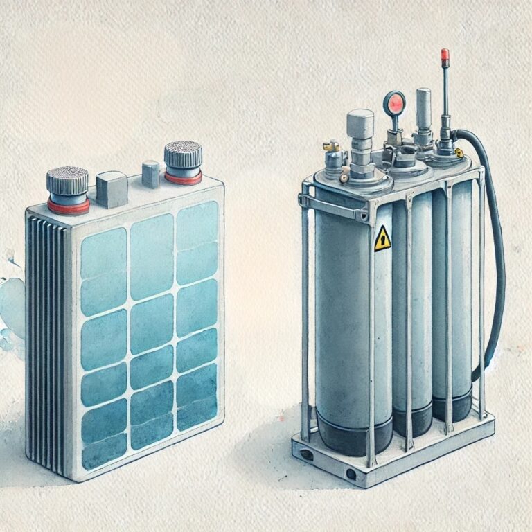 hydrogen and ev battery